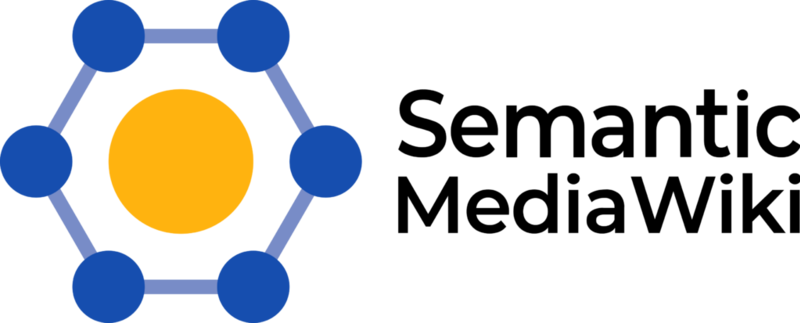 Semantic MediaWiki logo with wordmark 2020