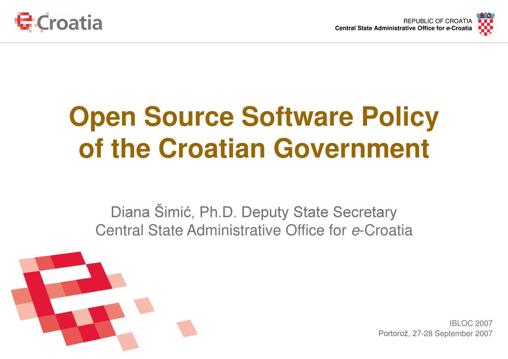 croatia opensource